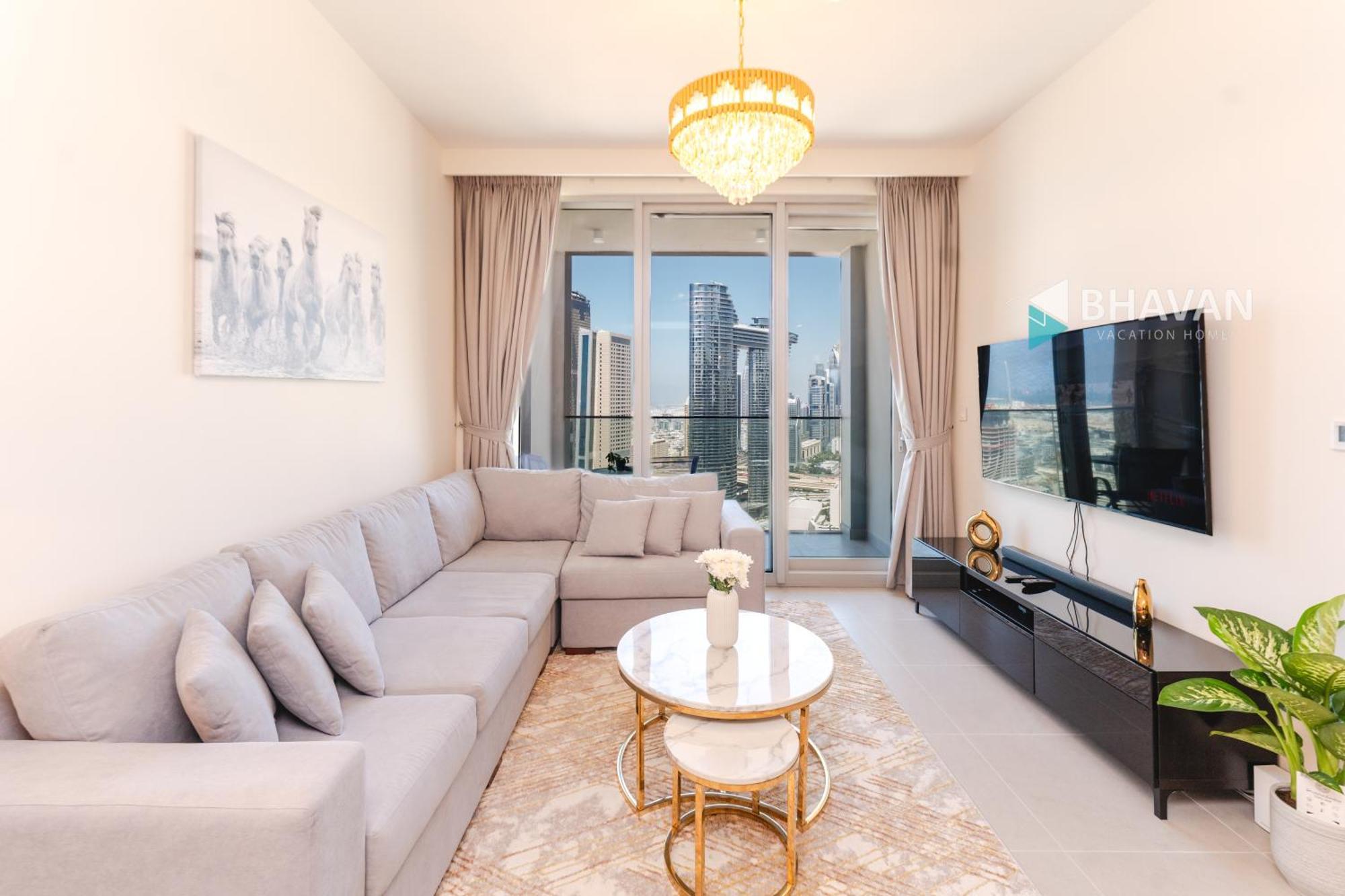 Charming In Downtown Just Steps From Burj Khalifa & Mall By Bhavan شقة *