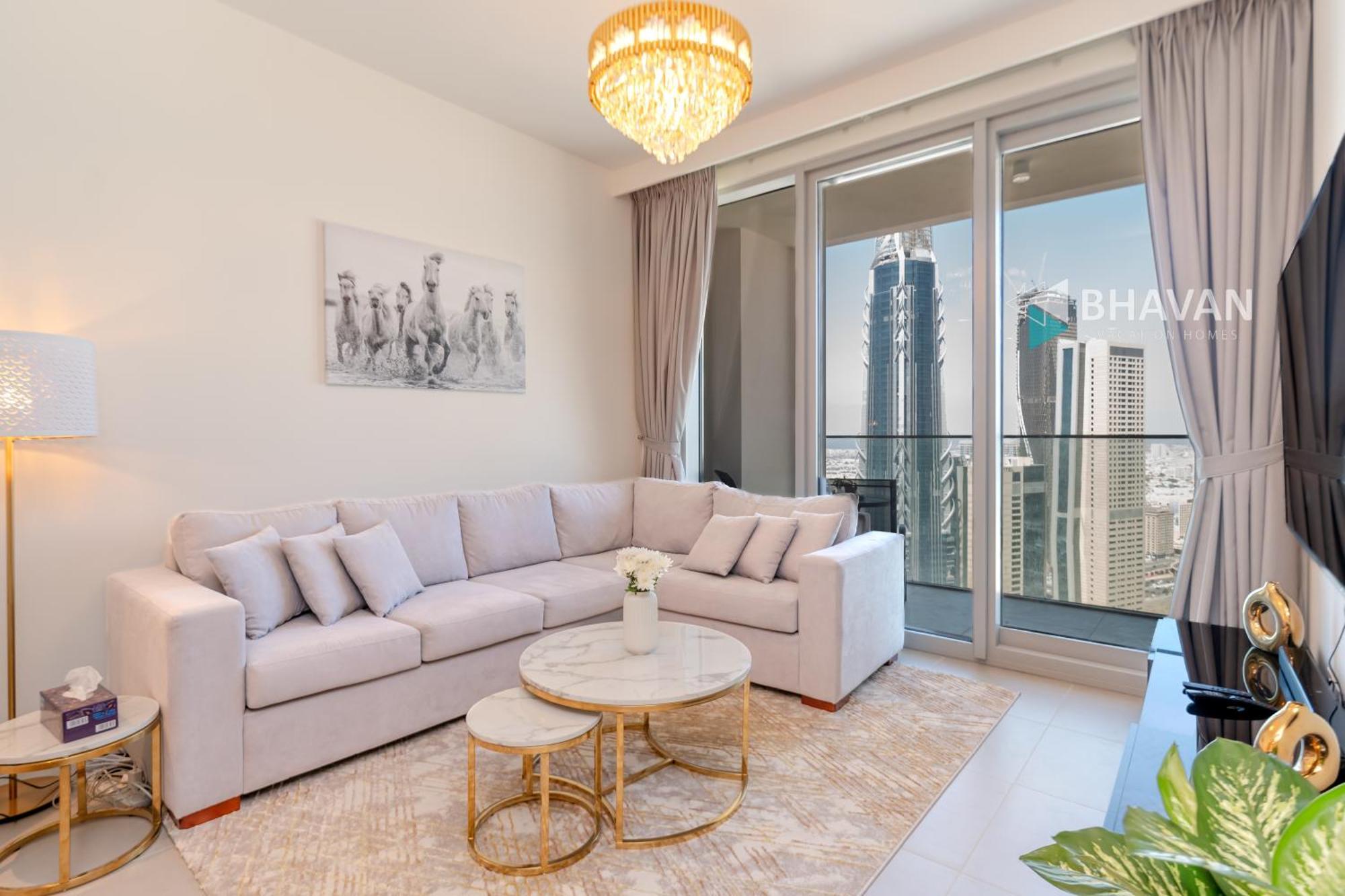 Charming In Downtown Just Steps From Burj Khalifa & Mall By Bhavan شقة دبي
